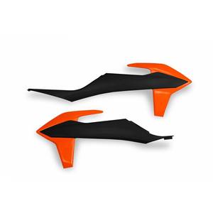 หม้อน้ำรถยนต์สำหรับ KTM EXC-F 350 2020-2023อะไหล่แท้จากโรงงานสีดำ-ส้ม21ชิ้น - Product Image 1
