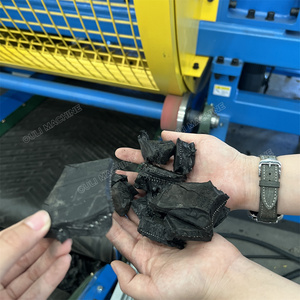 Macchina automatica per il riciclaggio dei rifiuti, macchina per la frantumazione della gomma dei vecchi pneumatici, macchine per la fresa dei pneumatici - Product Image 3