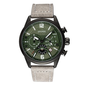 Reloj de Lujo para Hombre, Diseño de Seis Agujas, Serie Z, Estilo Deportivo y Ejecutivo, Mecánico, Verde - Product Image 4