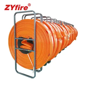 ZYfire 6 pulgadas de alto rendimiento a través del tejido TPU manguera de suministro de riego