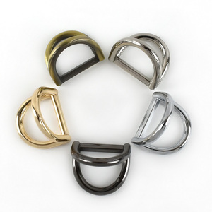 Meetee BF002 18mm Double D Hanging Buckle Hardware <strong>Accessories</strong> <strong>Bags</strong> Chain Strap Connection Clasp Hook for <strong>Bag</strong> D Ring Buckles - Product Image 4