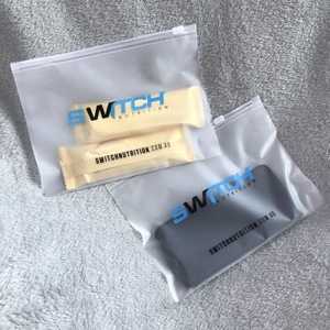 High Quality Customised Printing Resealable Clean <b>Zip</b> <b>Lock</b> Plastic <b>Bag</b> for Packaging Clothing - Product Image 4