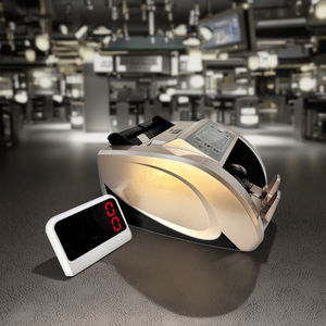 La machine de compteur d'argent de faux billets de couleur or prend en charge la technologie IR pour USD <span class=keywords><strong>EUR</strong></span> GBP LYD EGP - Product Image 1