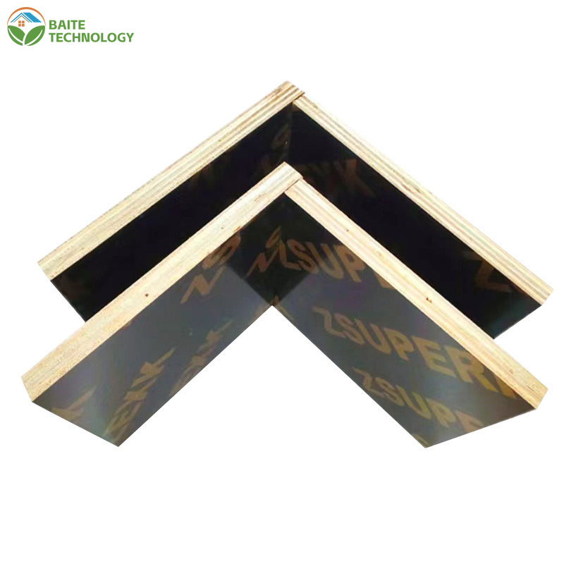 12mm.13mm.14mm.15mm Film Faced Plywood Building Templates Timber for Formwork and Construction Film Faced Plywood