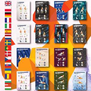 Ensemble de bandes de fitness <span class=keywords><strong>élastique</strong></span>s en caoutchouc - 3 bandes antidérapantes, résistance lourde/moyenne/légère pour les fesses, le Pilates, la <span class=keywords><strong>musculation</strong></span> - Product Image 4