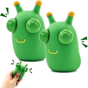 Màu xanh lá cây Bug đồ chơi popping ra mắt bóp vui vẻ trẻ em cảm giác bồn chồn đồ chơi được sử dụng để làm giảm căng thẳng, Tự kỷ đồ chơi - Product Image 1
