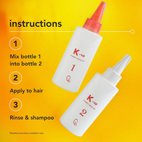 Decolorante per Capelli Correttore di Colore Q8 K-up Rimuovi Colore per Capelli Elimina Tinte Rosse e Nere Senza Danneggiare i Capelli