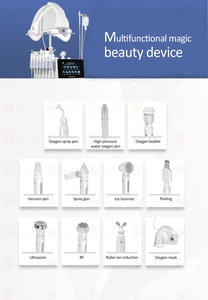 Máquina Facial Profesional Hydra Beauty 2026, 10 en 1, Hidrodermoabrasión, Oxígeno, Microdermoabrasión, Limpieza de Puntos Negros y Acné - Product Image 3