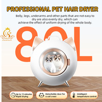 Séchoir Professionnel Intelligent pour Animaux de Compagnie EUR PET – Grande Cabine de Séchage pour Poils de Chats