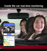 Dashcam 4g Hd 1080p double caméra avec Gps Wifi Support application Mobile ordinateur Terminal à distance voiture Dvr