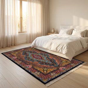 Custom Handmade Modern Pure Silk <b>Non</b> <b>Slip</b> Luxury Hand Knotted Designer <b>Rug</b> Premium Quality for Living Room Bedroom Hotel - Product Image 5