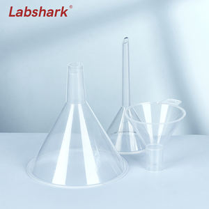 Produsen Lab corong plastik corong sekali pakai tebal leher panjang corong segitiga runcing - Product Image 4