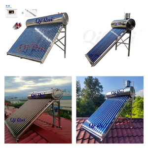 Chauffe-eau <span class=keywords><strong>solaire</strong></span> en acier inoxydable SUS316 100L-500L Système de chauffe-eau <span class=keywords><strong>solaire</strong></span> extérieur pour garages, foyers, tubes sous vide - Product Image 5