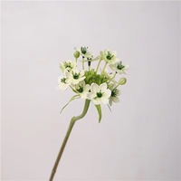Bouquet de fleurs artificielles en velours de soie, fausse branche de fleurs sauvages, pour mariages, 65 cm de long, décoration DIY pour la maison, le bureau, le vase ou la table