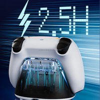 Station de charge de jeu unique avec lumière RGB AL-P5486-W ABS 2026 pour la série PS5, support de stockage pour manette de jeu, accessoires