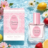 KOSY MOSY Coffret Cadeau de Parfums EDT pour Femme avec Bouteilles Assorties et Bouchons Colorés, Étiquette Privée Personnalisée