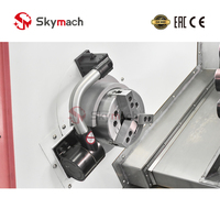 Torno CNC de Cama Inclinada de Alta Precisión BR570D con Repetibilidad Superior para la Fabricación de Componentes de Precisión