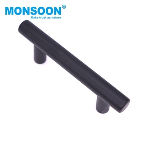 Furniture Fitting Bedroom 96mm Stainless Steel T-bar Tube Cabinet Handle Kitchen Drawer Pull Lever Handles for kitchen cabinets - Product Image 2