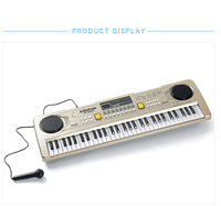 Hot Selling Musical Instruments Portable Piano Keyboard Electronic Organ 61 Key Electronic Keyboards for Kids Student