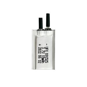 תא סוללה ליפו דק במיוחד UFX 091525 15mAh <span class=keywords><strong>3.7V</strong></span> מיצרן סוללות סיני בסין לכרטיס חכם כרטיס אלקטרוני - Product Image 1