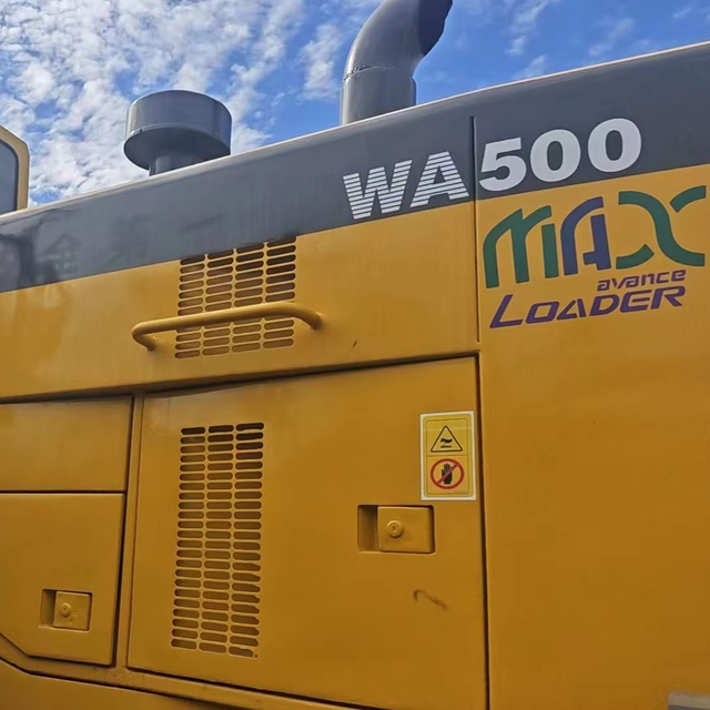 HANGKUI Komatsu Wa500 Japanese Original Loader with 1.2m Bucket 1000W Power EMA CE EPA Certifications 2022 Model