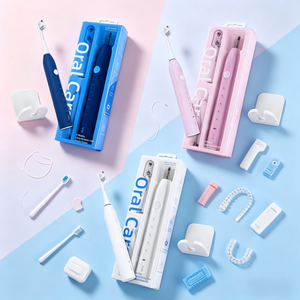 Trending Products 2026 New Arrivals 5 Modes Soft Bristles Teeth Whitening Polish Smart Electric Toothbrush for Personal Brand
