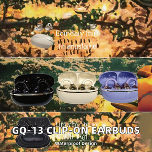 Audífonos Inalámbricos Q70 OWS con Clip, Acabado Electrochapado, Pantalla LED de Energía, Cancelación de Ruido ENC, IPX4 - Product Image 2