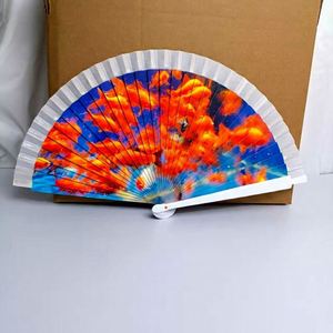 Nouvel Arrivage Éventail à main espagnol flamenco personnalisé avec logo, en bois pliable, pour promotion, art populaire, cadeau souvenir - Product Image 1