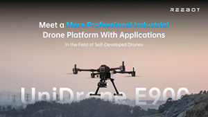 Dron Profesional Inteligente SIYI Uni E900 2025, Quadcopter Plegable de 4 Ejes y Largo Alcance, Cámara Térmica Infrarroja de Alta Definición - Product Image 4