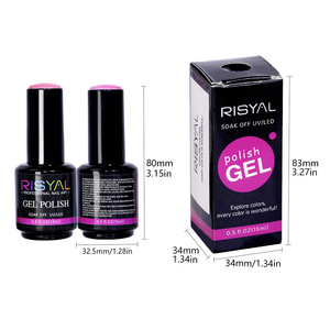 Gel de Uñas UV LED Exclusivo Transfronterizo, Sin Necesidad de Lavar, 12 Colores, 15ml, Venta al por Mayor - Product Image 4