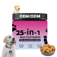 Friandises à mâcher molles pour chiens à marque privée, pour la croissance musculaire, riches en protéines, mélange pour la santé intestinale à six souches, absorption rapide, compléments alimentaires
