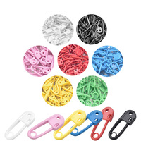 500 pièces marqueurs de maille en plastique goupille de sécurité marqueur de point de verrouillage pour Crochet en tissu accessoires Crochet à tricoter longueur de l'outil 24mm