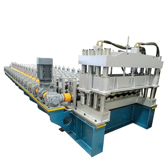 Automatic glazed roof metrocopo tile roll forming machine China