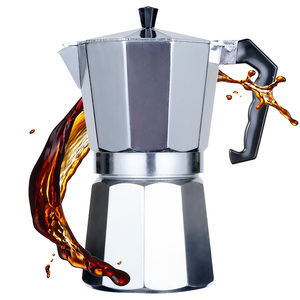 Bếp ga <span class=keywords><strong>mini</strong></span>, máy pha cà phê <span class=keywords><strong>mini</strong></span> kiểu Cuba, máy pha cà phê thủ công cho Espresso, Cappuccino, dùng cho gia đình, 1 tách, 2 tách, 3 tách - Product Image 1