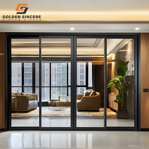 Porte coulissante en aluminium GS gain de place pour petits appartements et studios - Product Image 6