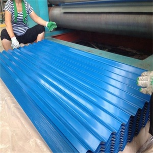 0.28mm 0.35mm RAL5021 RAL3000 PPGI Corrugated Roofing <strong>Sheet</strong> - Product Image 5