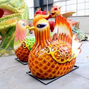 Sculpture de canard mandarin réaliste en fibre de verre, statue animale 3D étanche, taille personnalisée, Fête des Pères, Thanksgiving, Noël - Product Image 1