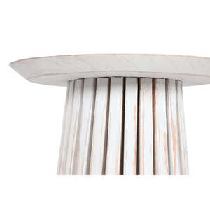 MINDI <b>SIDE</b> <b>TABLE</b> 40X40X60 <b>WHITE</b> DECAPE - Product Image 2