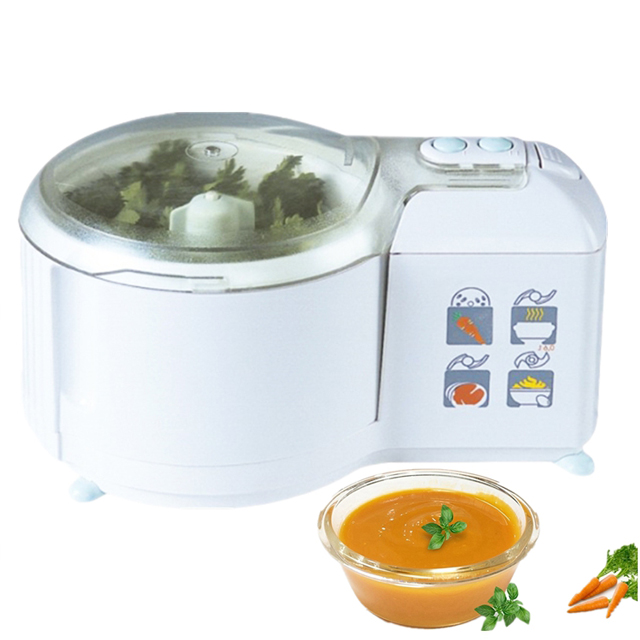 Portable Blender Food Processor Rice Paste Processor Vegetables Fruit Mud Processor