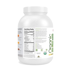 Private Label for Adult Muscle Building Plant Based Organic Vegan <strong>Natural</strong> Bean Pea <strong>Protein</strong> <strong>Powder</strong> with Customized Packaging - Product Image 2