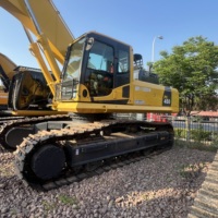 Excavatrice Komatsu PC450 d'occasion de haute qualité, 45 tonnes, modèle PC450-8, sur chenilles, forte force de rupture, pelleuse robuste