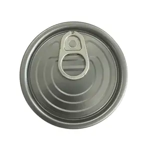209 # Eoeアルミイージーオープンリッド乾燥食品用ブリキ缶紙管プラスチックボトル蓋