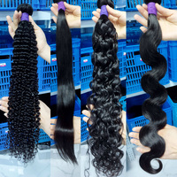 Cabello Virgen Brasileño Crudo con Cutícula Alineada, Paquetes de Cabello Humano al por Mayor, Proveedor de Cabello Virgen, Paquetes de Cabello Virgen Brasileño Crudo Mink