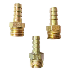 Pipa <span class=keywords><strong>Fitting</strong></span> Thread Kuningan Hose Nipple Masukkan M4x0.7 - Product Image 1