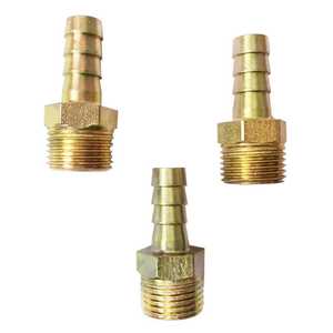 Pipa Fitting Thread Kuningan Hose Nipple Masukkan M4x0.7