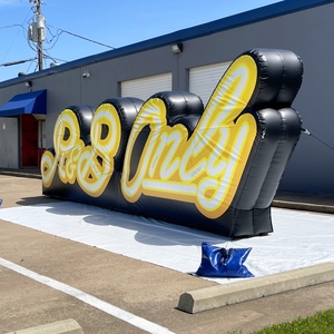 Biểu tượng tùy chỉnh Thư Lớn khổng lồ kinh doanh ngoài trời di động hiển thị quảng cáo trang trí thổi lên bóng biển quảng cáo Inflatable dấu hiệu - Product Image 1