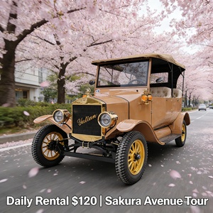 Coche Turístico Eléctrico Antiguo Yatian <span class=keywords><strong>de</strong></span> 5 Plazas - Costo <span class=keywords><strong>de</strong></span> $8000, <span class=keywords><strong>Alquiler</strong></span> Diario <span class=keywords><strong>de</strong></span> $120, Punto <span class=keywords><strong>de</strong></span> Equilibrio en 67 Días para Complejos Turísticos - Product Image 1