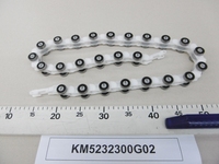 Pieza de Repuesto para Escaleras Mecánicas KONE KM5232300G09/G06/G03, Guía de Cadena (Acero Galvanizado, Radio R20) para Hoteles, Centros Comerciales, Diseño Moderno