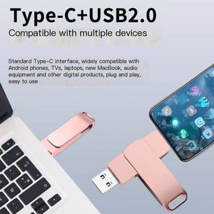 OTG per il telefono cellulare <span class=keywords><strong>Apple</strong></span> Memory Stick disco USB Flash Drive per l'archiviazione del telefono Tyype C - Product Image 5