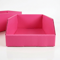 Bacs de rangement personnalisés pour showroom en feuille de polypropylène ondulé (PP) pour boîtes de stockage en polystyrène alvéolaire, conteneurs de picking en polystyrène alvéolaire, petits bacs